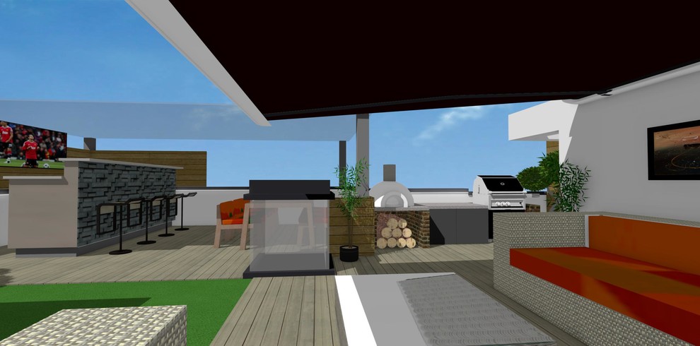 Luxurious Penthouse with Roof Terrace, Manchester