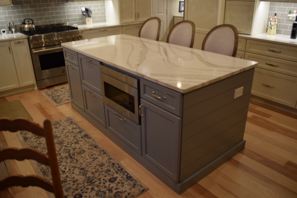 Kitchen - transitional kitchen idea in Chicago