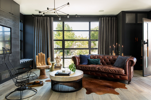 San Mateo Renovation modern-wohnbereich