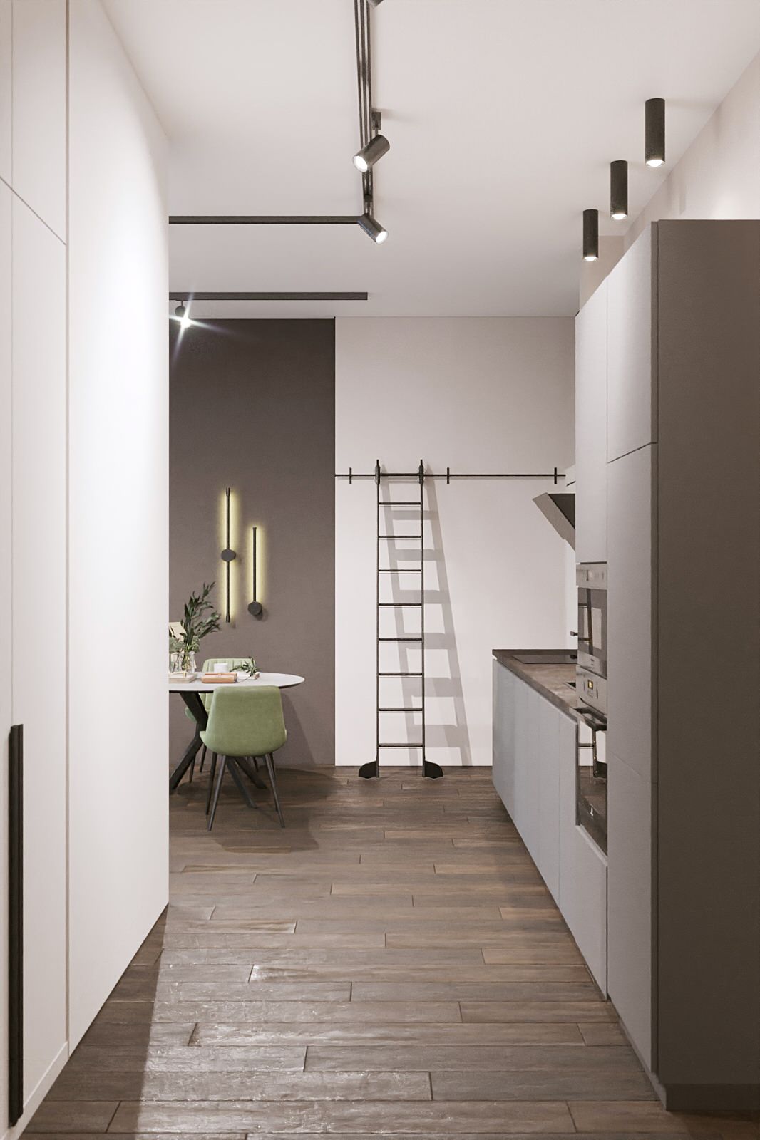 Проект квартиры в современном стиле