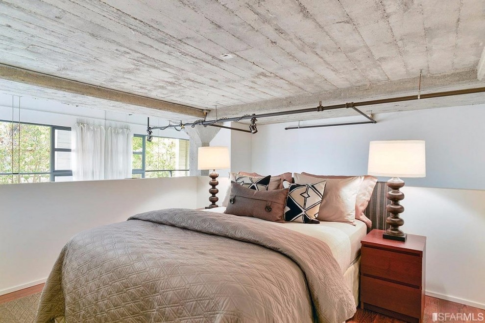 Inspiration for a transitional bedroom remodel in San Francisco
