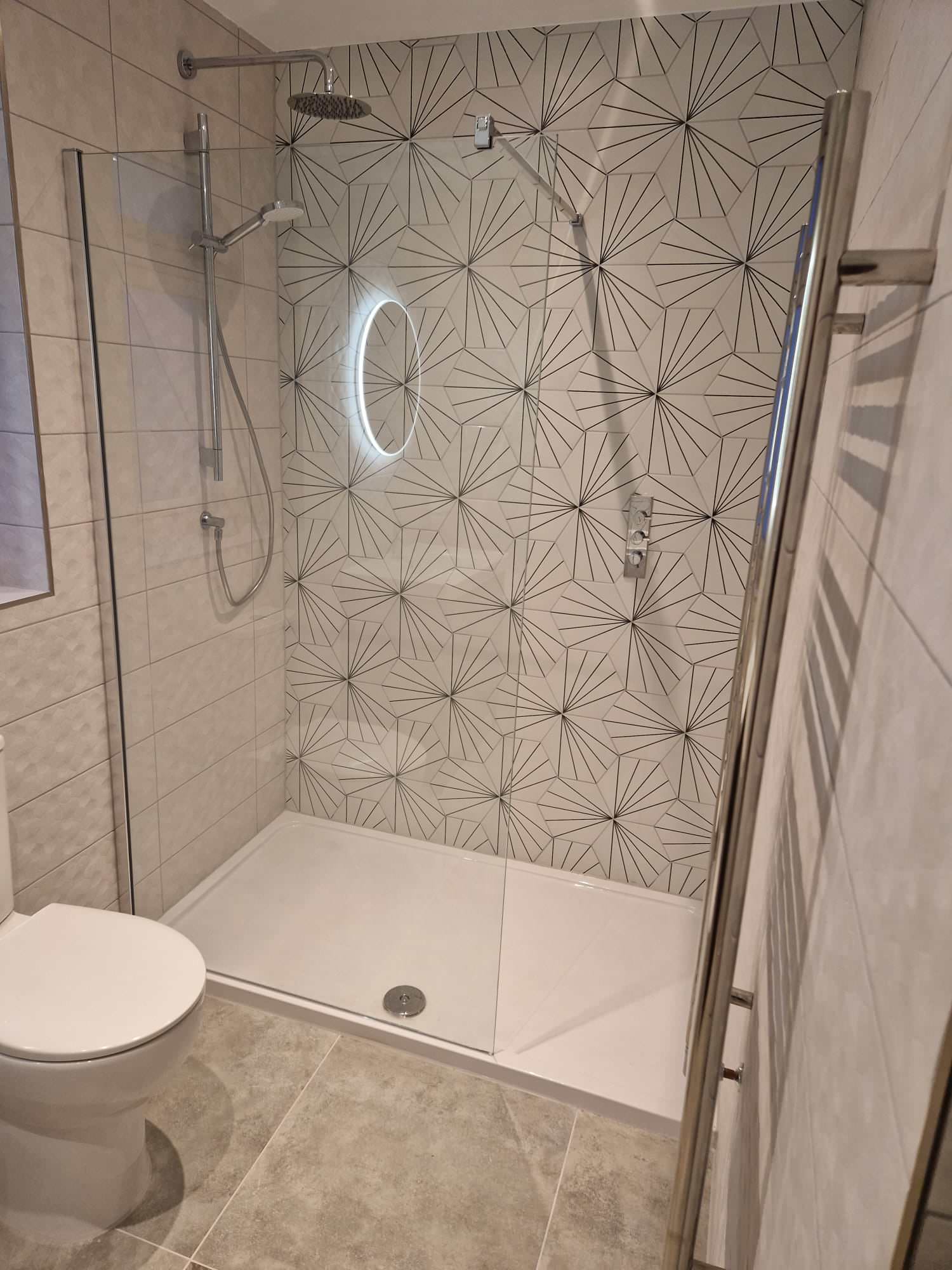 Contemporary Modern Bathroom, St Albans, Hertfordshire