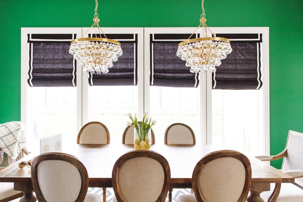 Inspiration for a contemporary dining room in San Diego.