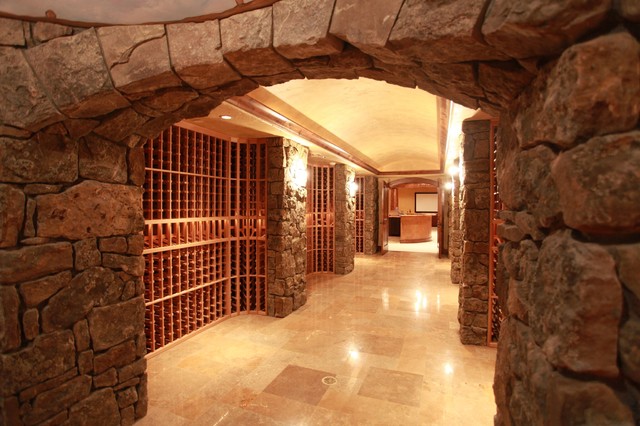 Riva Ridge rustic-wine-cellar