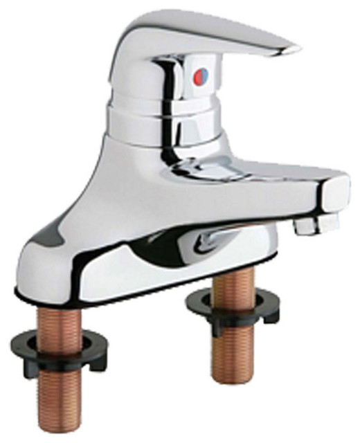Chicago 420E39Vpabcp Manual and Metering Faucet Bathroom Sink