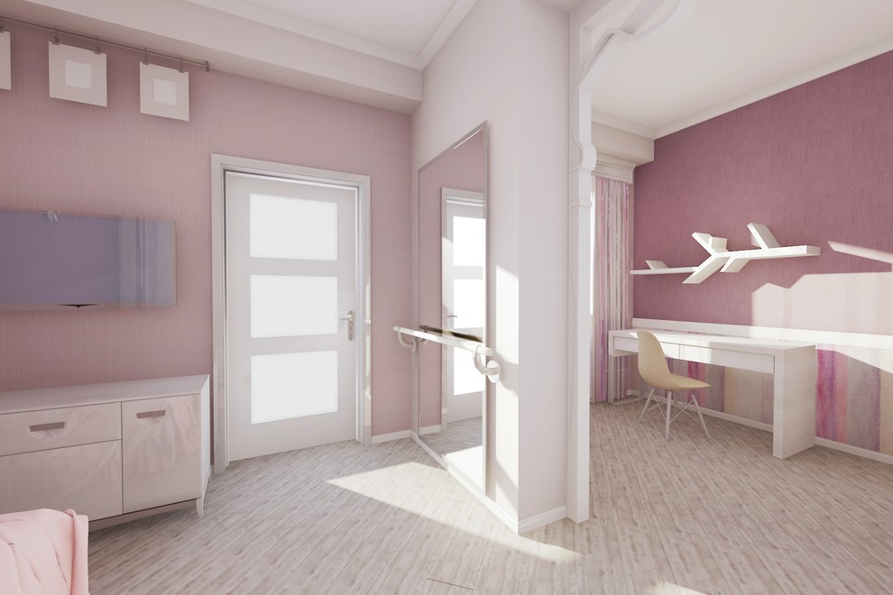 Интерьер комнаты для девочки в Лазурной долине