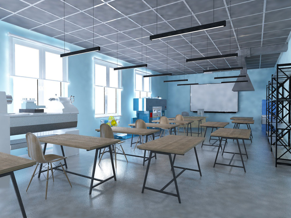 Дизайн интерьера школы