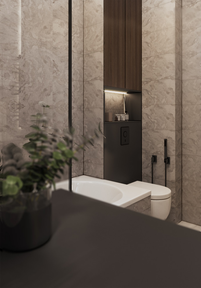 Санузел с пловчихой