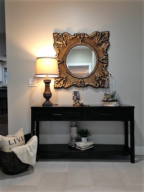 Inspiration for a transitional home design remodel in Phoenix