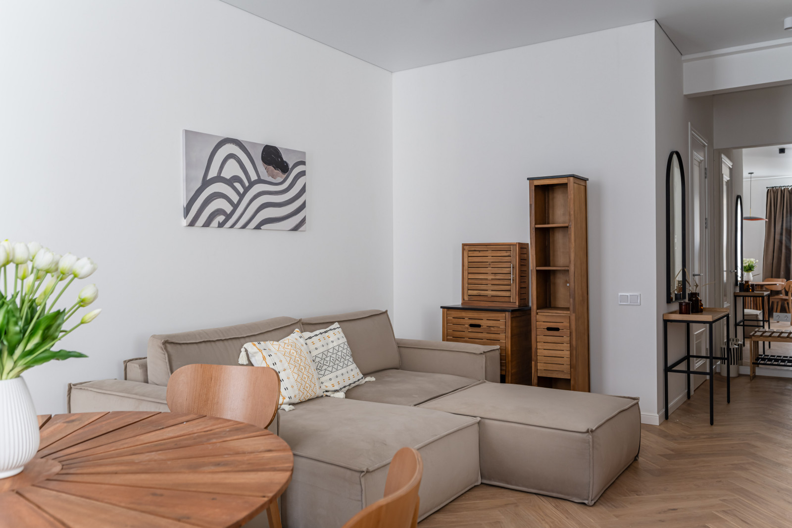 Квартира с элементами сканди