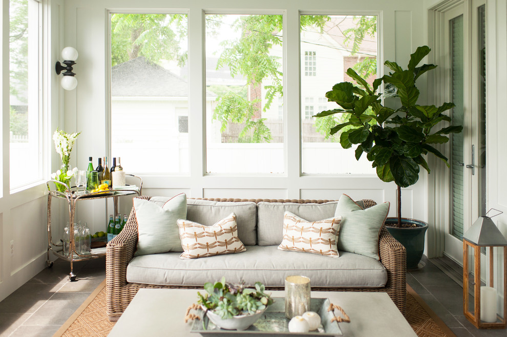 Hazel Sunroom - Transitional - Sunroom - Detroit - by Callahan ...