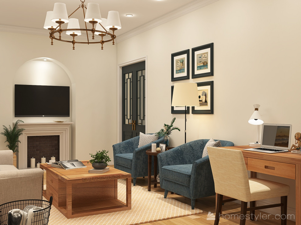 Гостиная в средиземноморском стиле