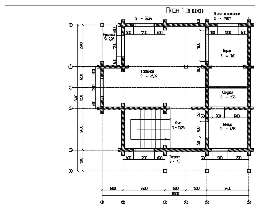 Проект дома "Усадьба -2"