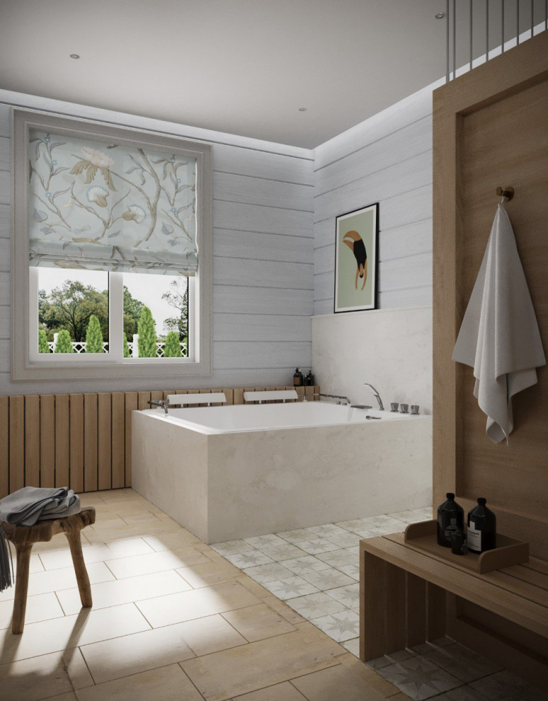 Дизайн-проект дома из клееного бруса в КП «Ново-луговая»