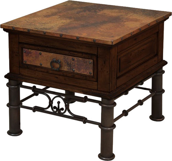 Cordoba Copper Top Night Stand Cordoba Copper Top Night Stand