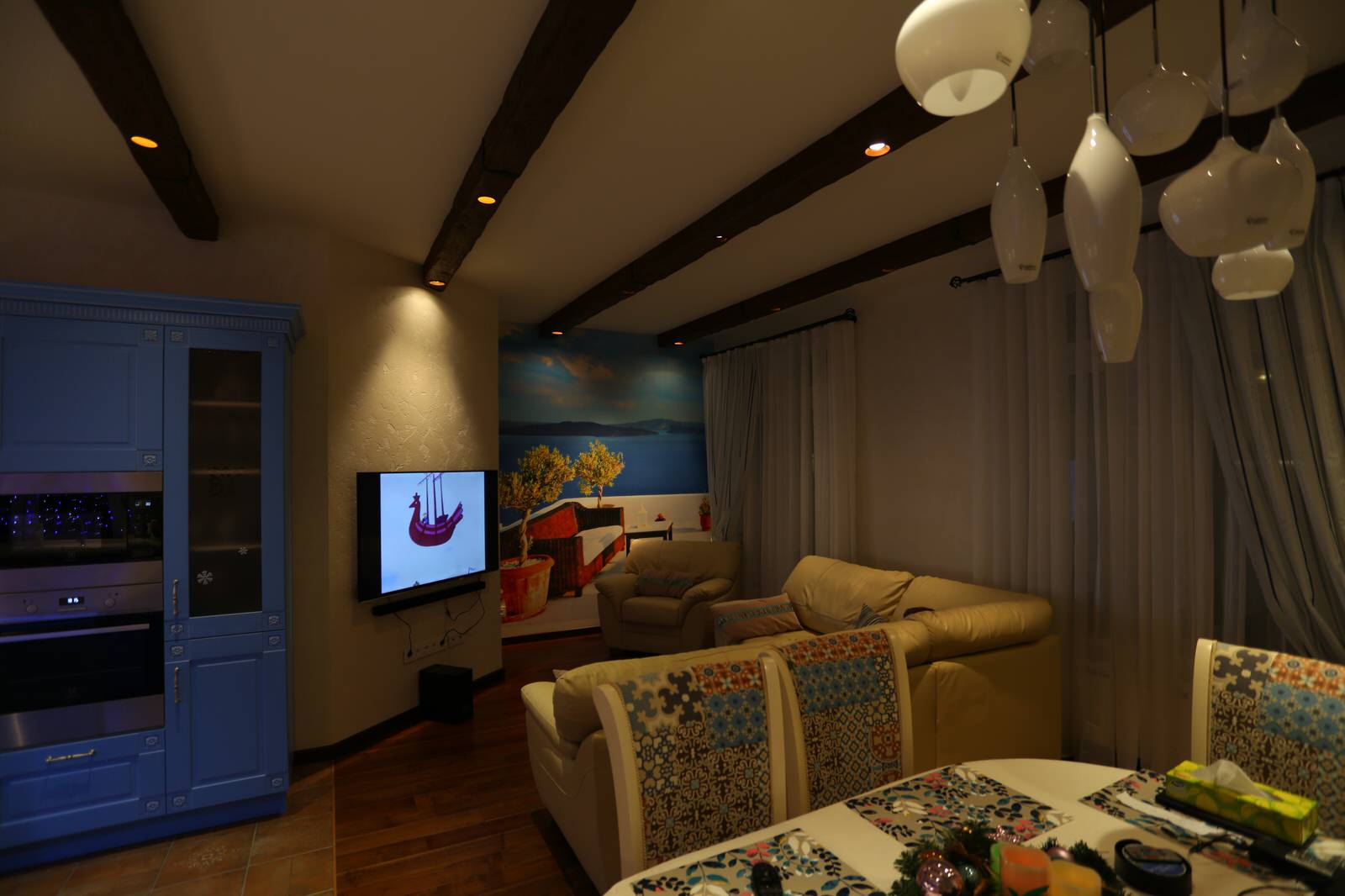 Кухня-гостиная