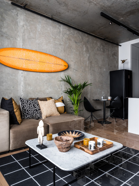 Сердце столицы 35 м2 contemporain-salon