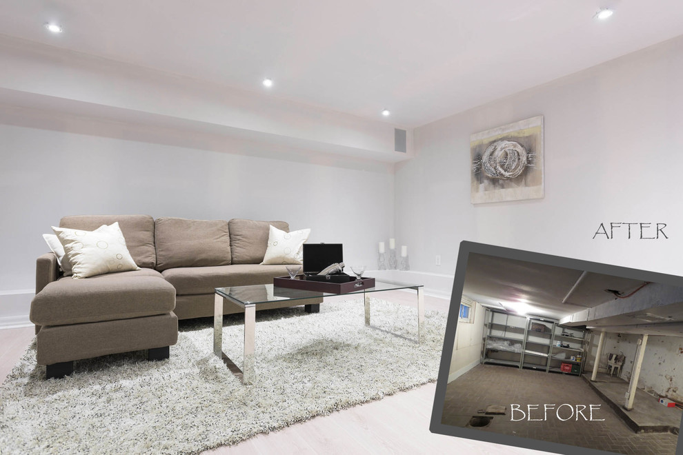 Before & After Basement