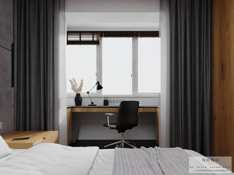 Дизайн квартиры для адвоката 54 м2, ул. Люсиновская, г. Москва