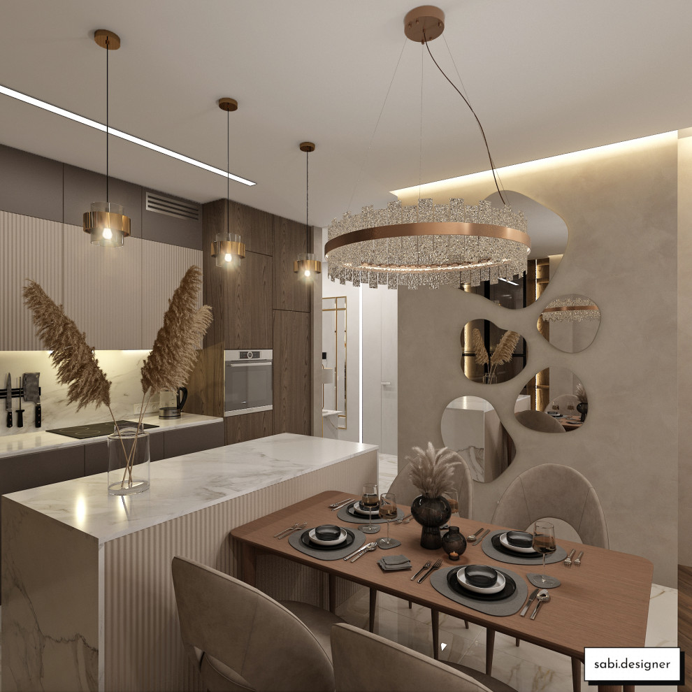 НЕОКЛАССИЧЕСКАЯ КВАРТИРА ЖК ТРИКОЛОР 110 М КВ