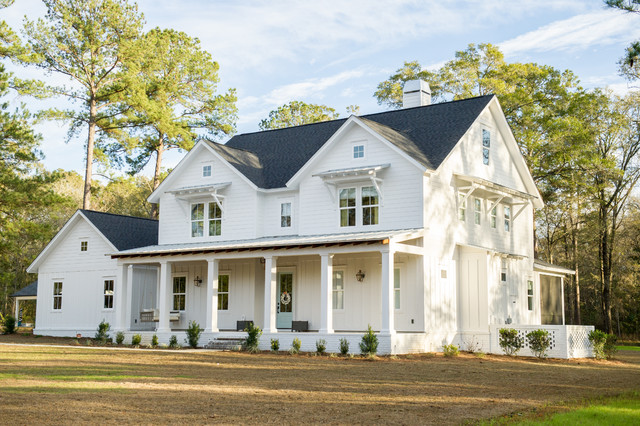 Centerville Conservation Custom Home casa-de-campo-fachada