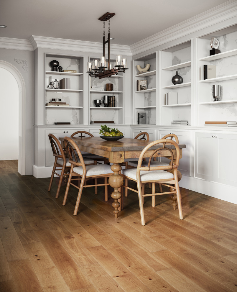 Olivia Turned Leg Table Dining Room Other by James and James