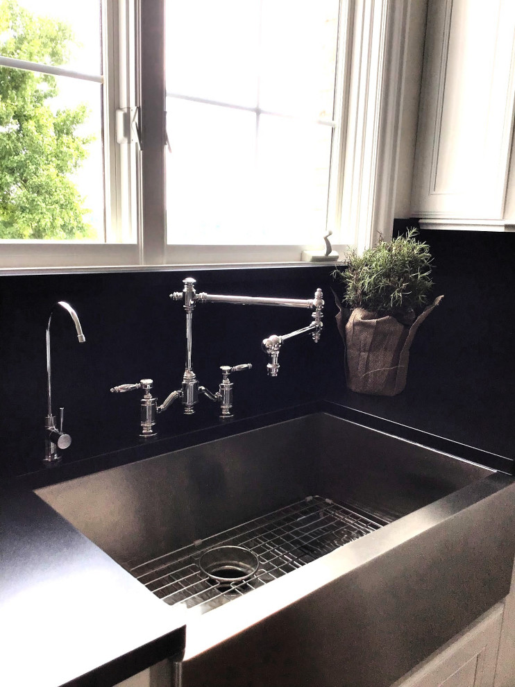 Timeless Black & White Kitchen Remodeling | Gibsonia, PA