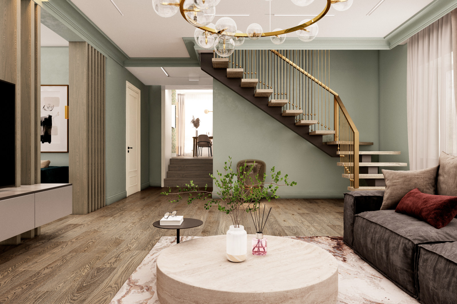 Загородный семейный дом 110 кв.м.