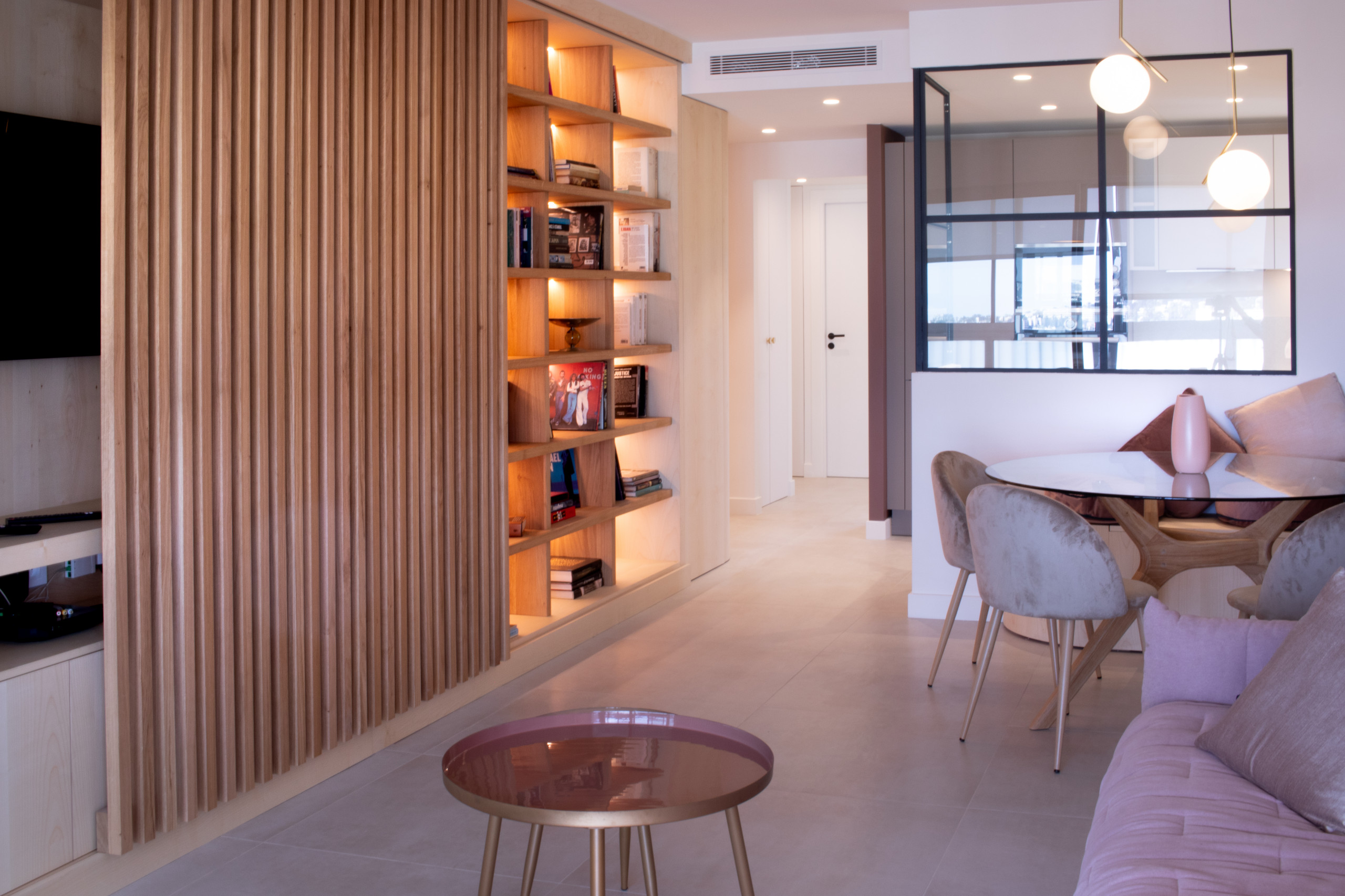 TRANSFORMATION D' UN TROIS PIECES EN 4 PIECES