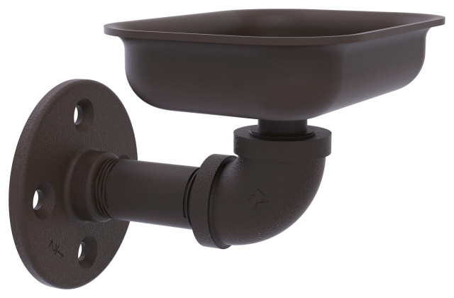 Pipeline Wall Mounted Soap Dish, Oil Rubbed Bronze