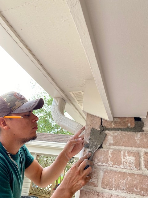 Dislodged Bricks Restored