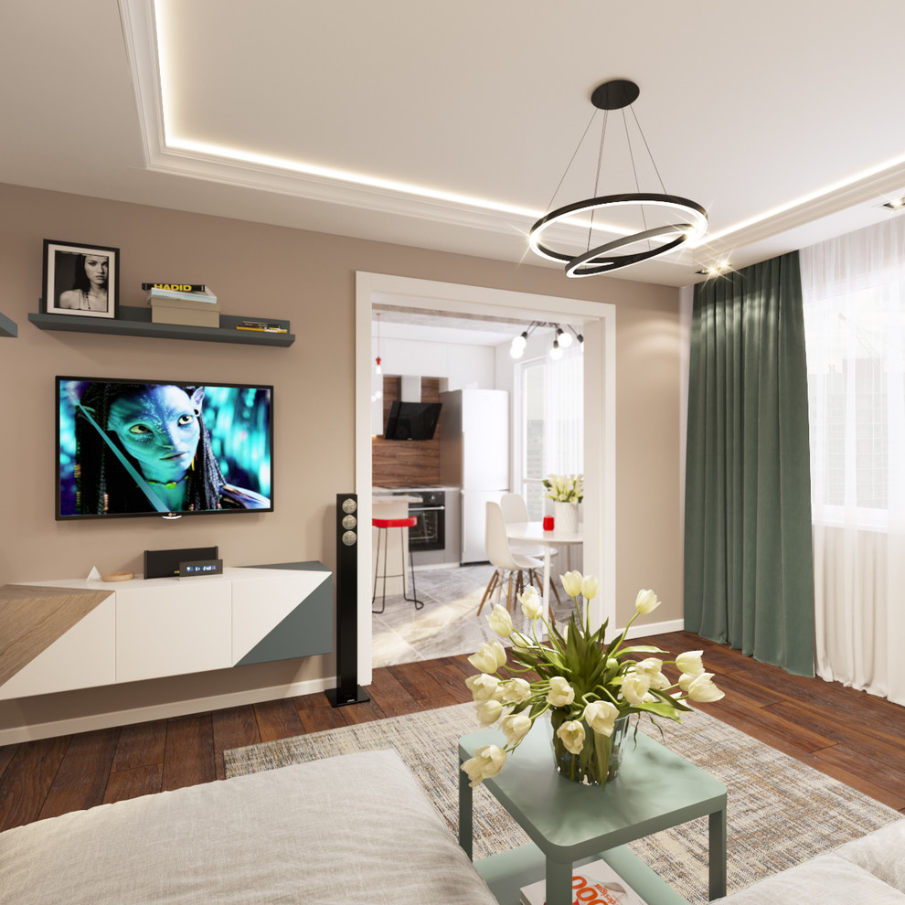 Дизайн Кухни-Гостиной