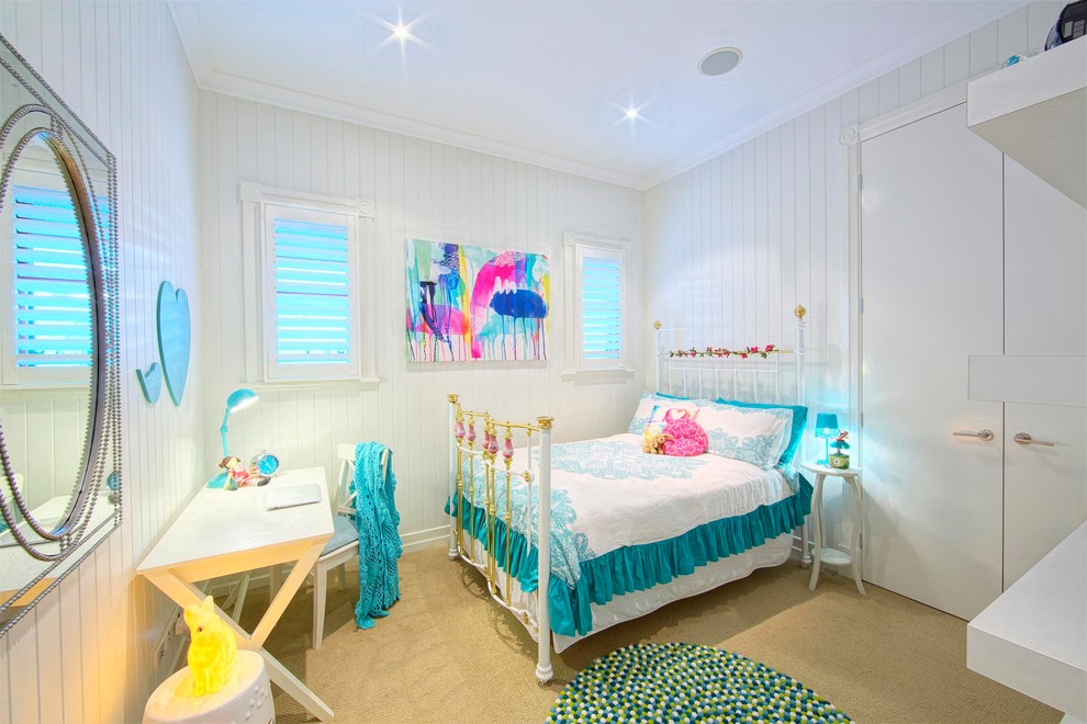 Inspiration for a contemporary kids' room in Brisbane.