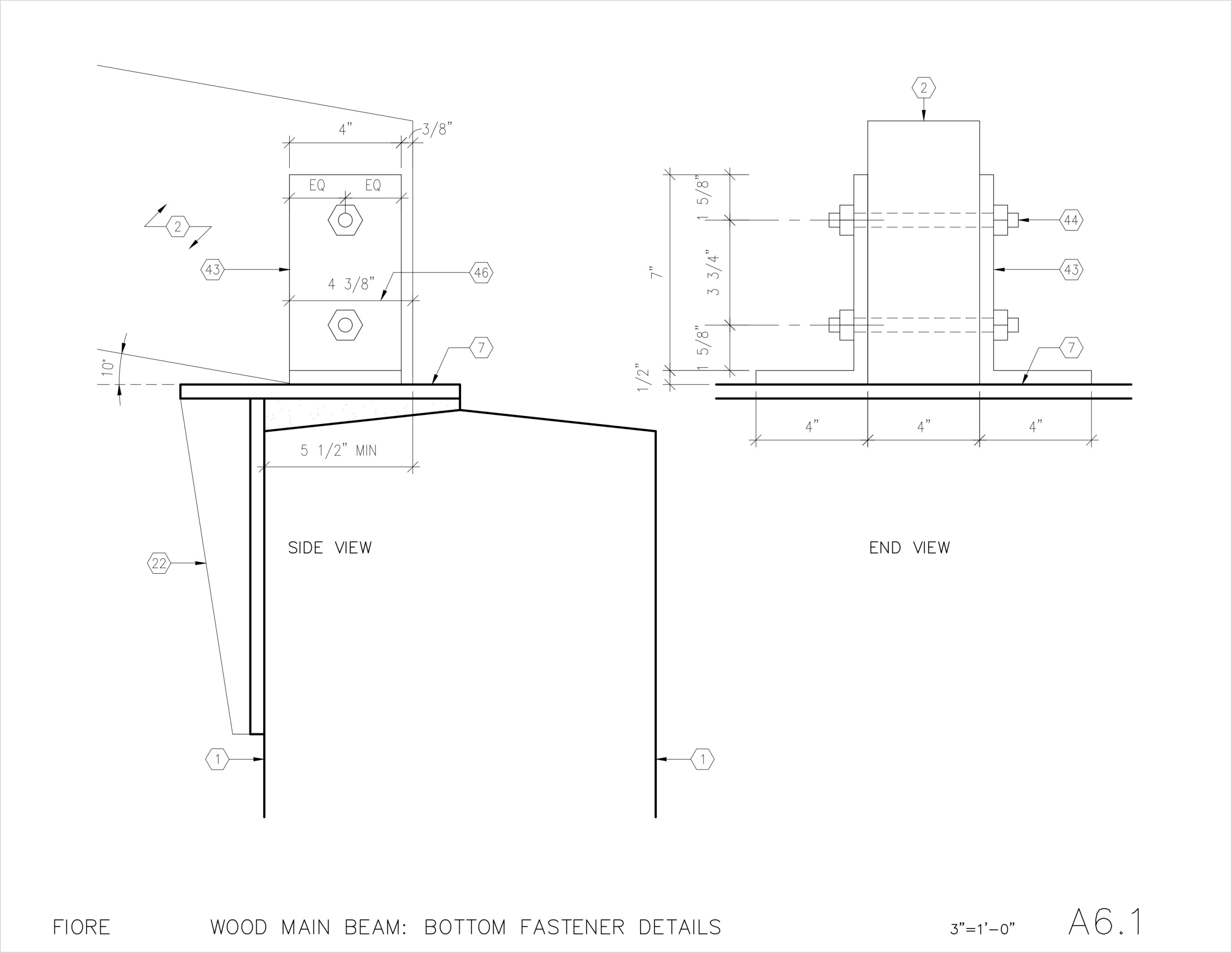 WOOD BEAM DETAILS