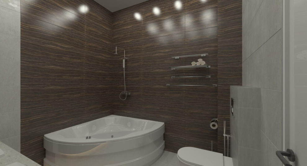 Дизайн интерьера коттеджа “Русская усадьба” 270 кв.м