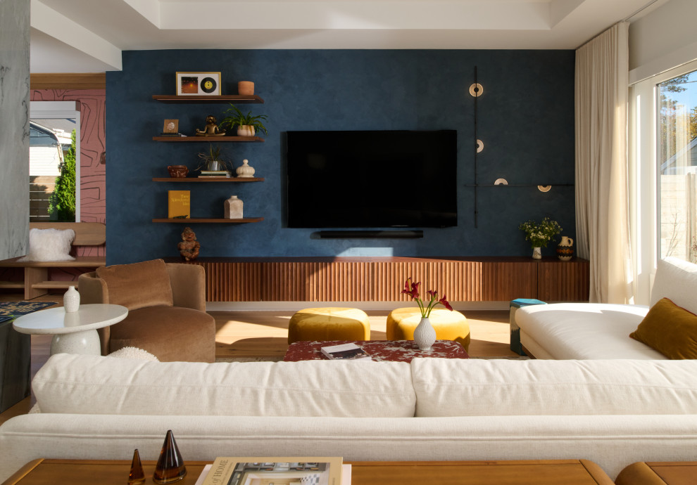 Modern Fusion Retreat - Contemporary - Family Room - Chicago - by ADINA ...