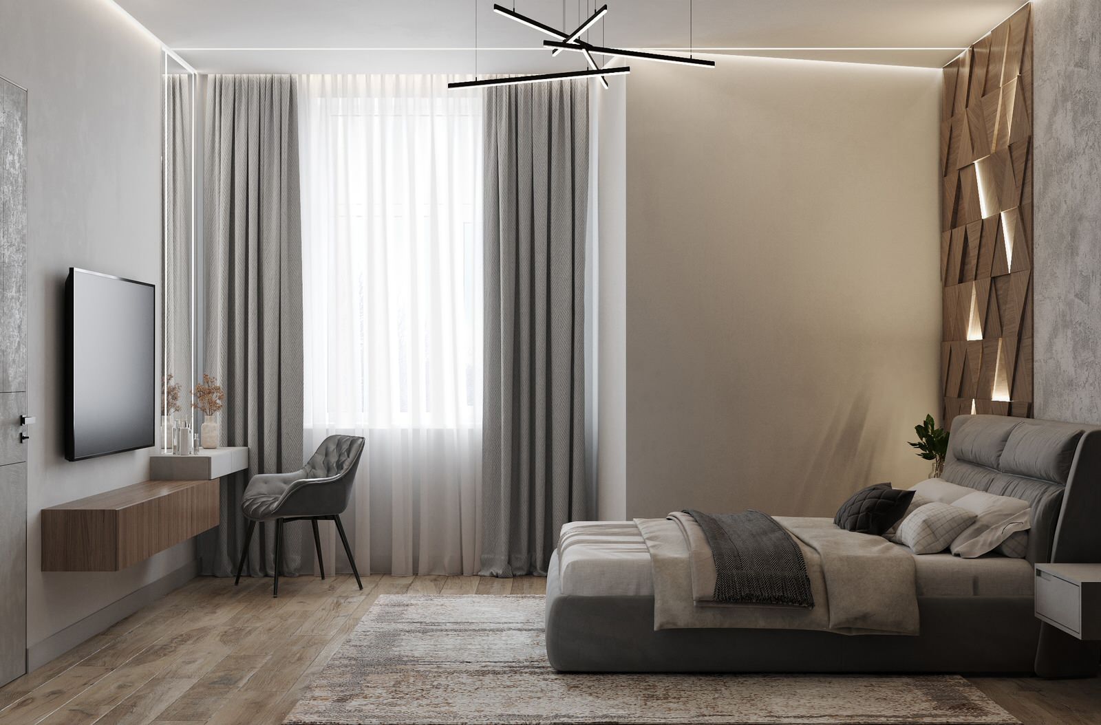 Трехкомнатная квартира 100 кв.м