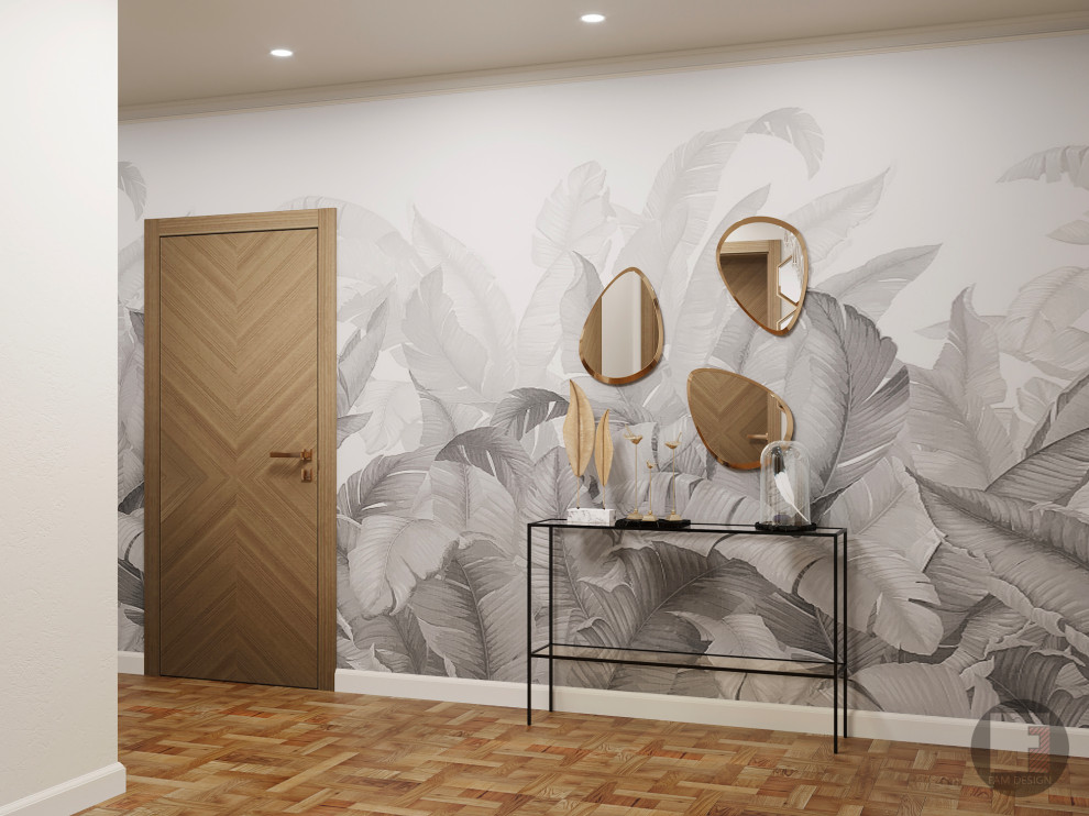 Стильная гостиная в неоклассике