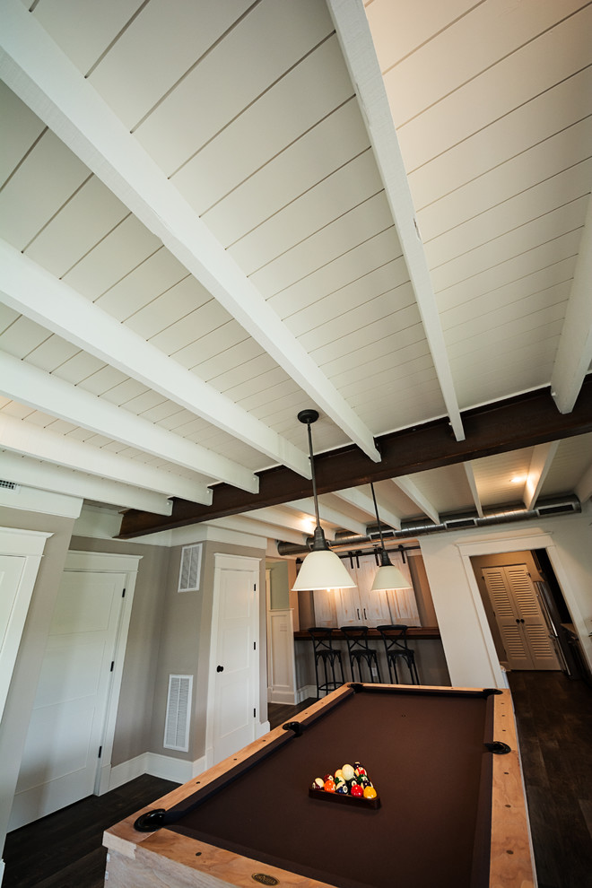 Basement - transitional basement idea