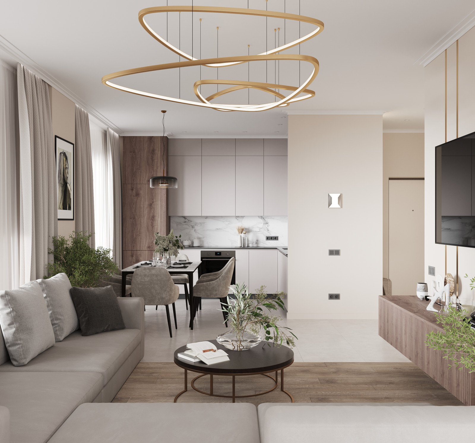 ЖК "I LOVE" г. Москва. Квартира 60 кв.м