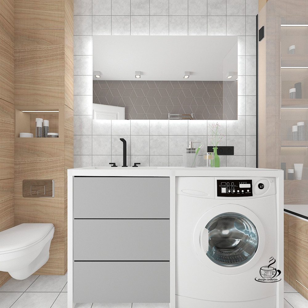 Дизайн санузла 6 кв.м