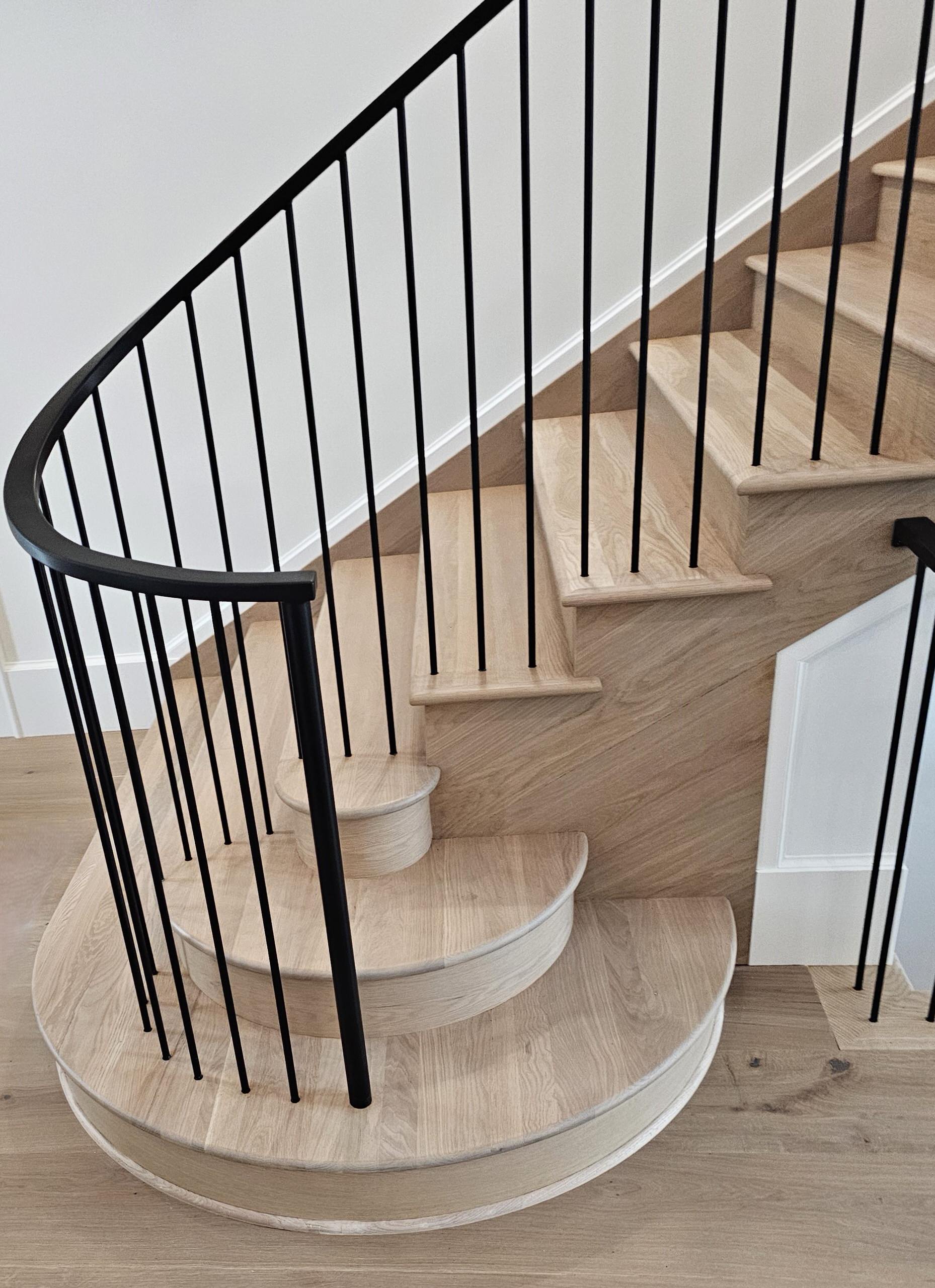 119_Remarkable White Oak Staircase, McLean, VA 22101