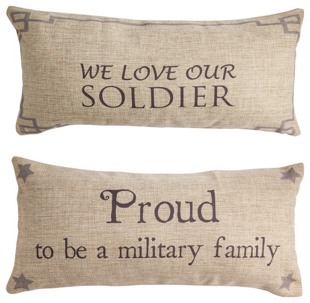 Soldier/Military Doublesided Pillow