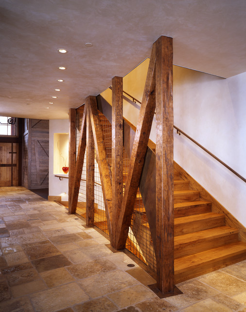 Private Mountain rustikal-treppen