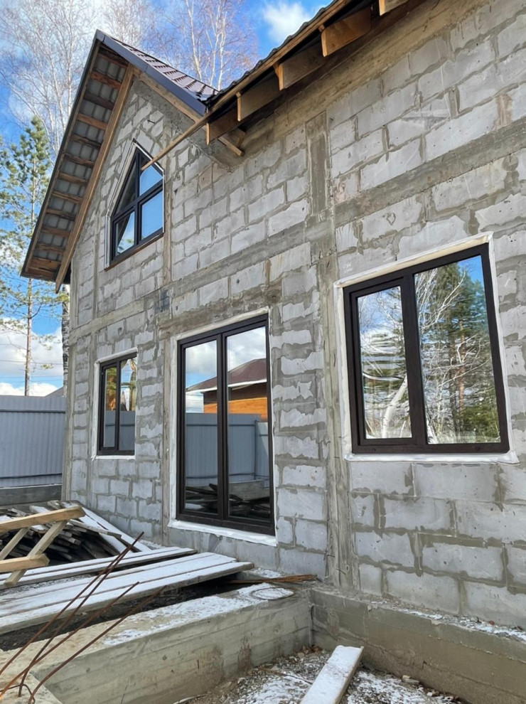 Дом из газобетона 8*9