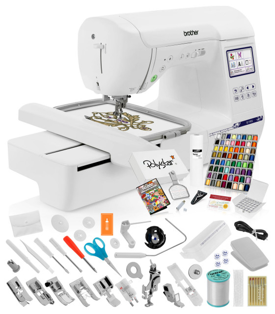 Brother SE1900 Sewing, Embroidery Machine, Grand Slam Package