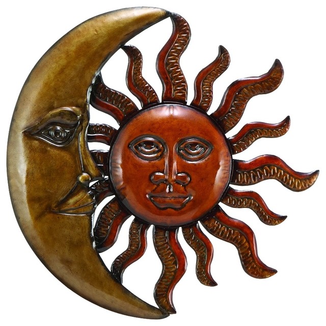 Outdoor Metal Wall Art Sun metal sun moon wall decor discounted wall art - southwestern Outdoor Metal Wall Art Sun metal sun moon wall decor discounted wall art - southwestern