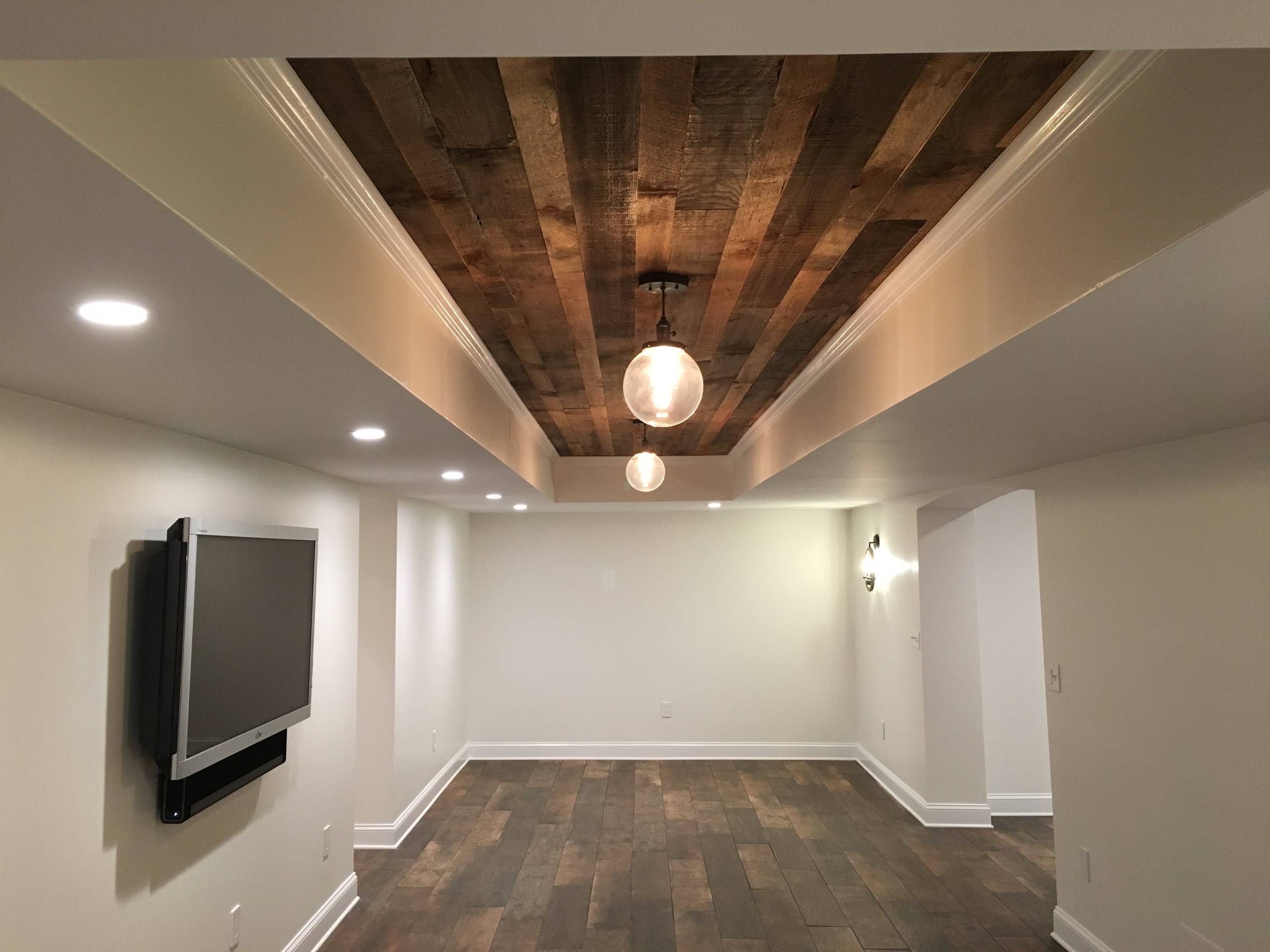 Chester township basement renovation