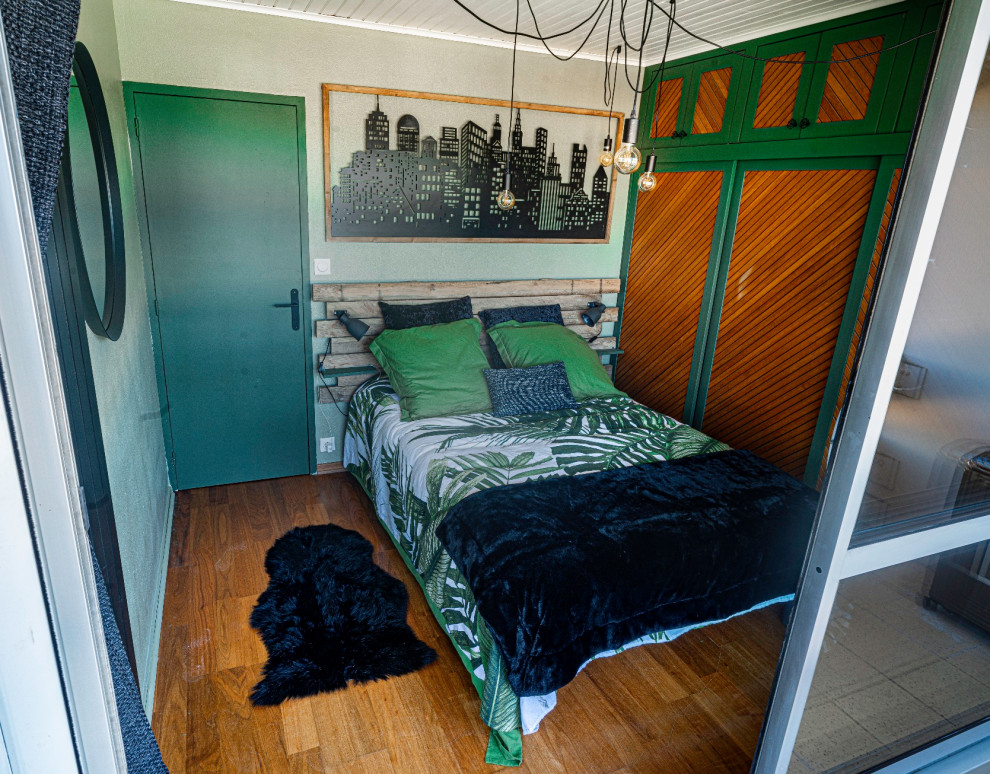 Rénovation T2 industriel chic