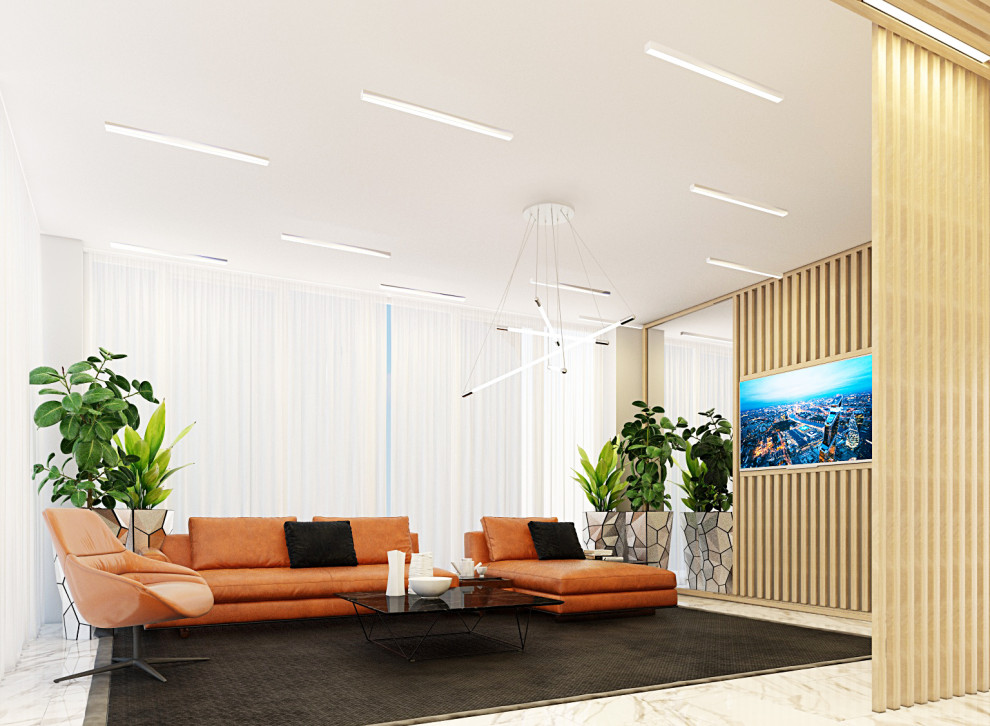 Интерьеры офиса Чистая Линия